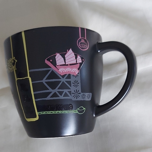 Starbucks Black Hong Kong Collectible Heat Sensitive Mug - Picture 2 of 7